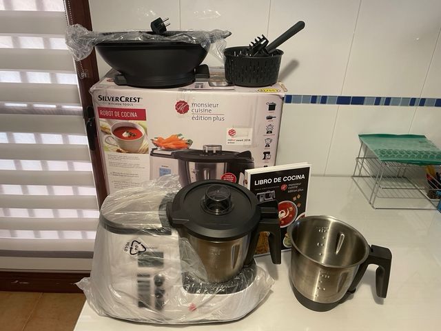 Robot Cocina Silvercrest Monsieur Cuisine + 2 Jarr