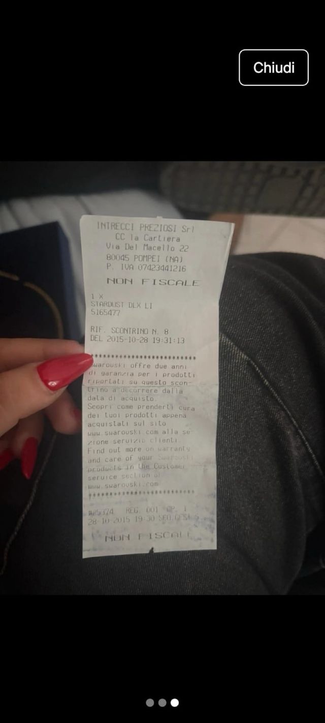 Collana Swarovski Stardust Deluxe LI