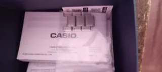 Reloj Casio Edifice Negro y Plateado