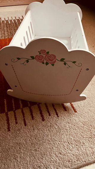 Cuna Mecedora para Muñecas o mascotas