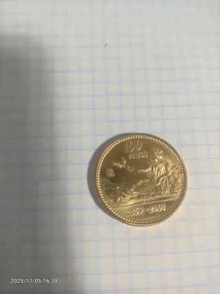Moneda 100 Pesetas 1869-2001 Anv.Rey juan Carlos