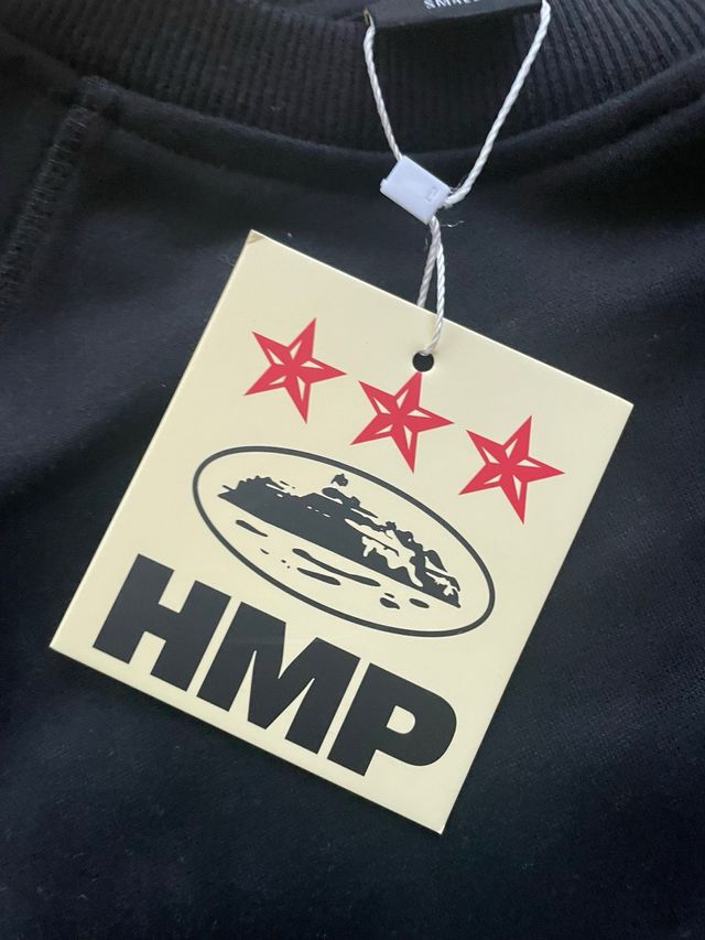 Sudadera Corteiz Negra Talla S