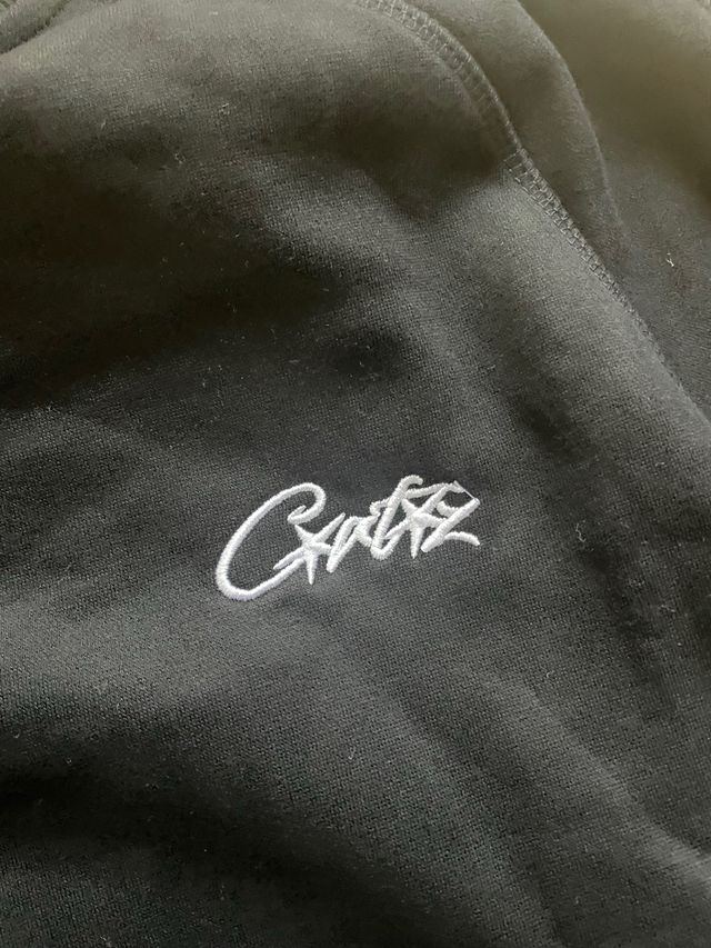 Sudadera Corteiz Negra Talla S