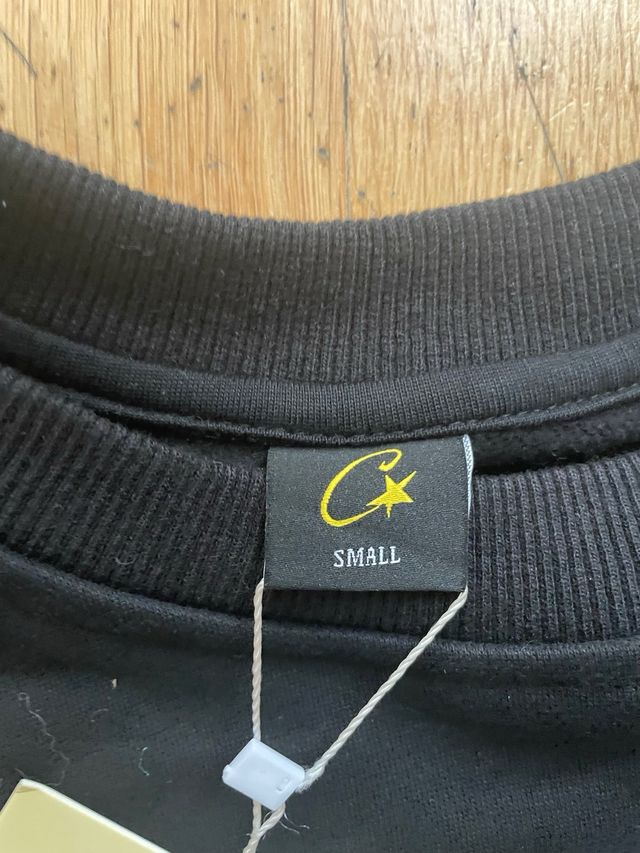 Sudadera Corteiz Negra Talla S