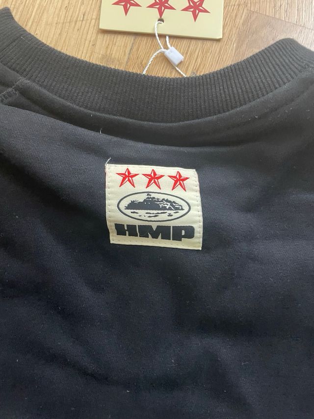 Sudadera Corteiz Negra Talla S