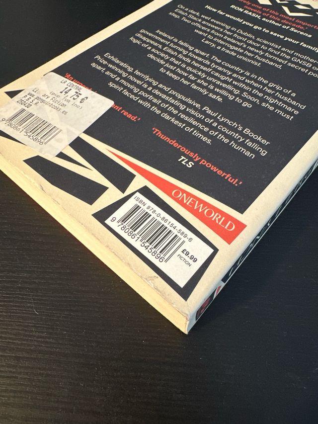 Prophet Song (Man Booker prize 2023)