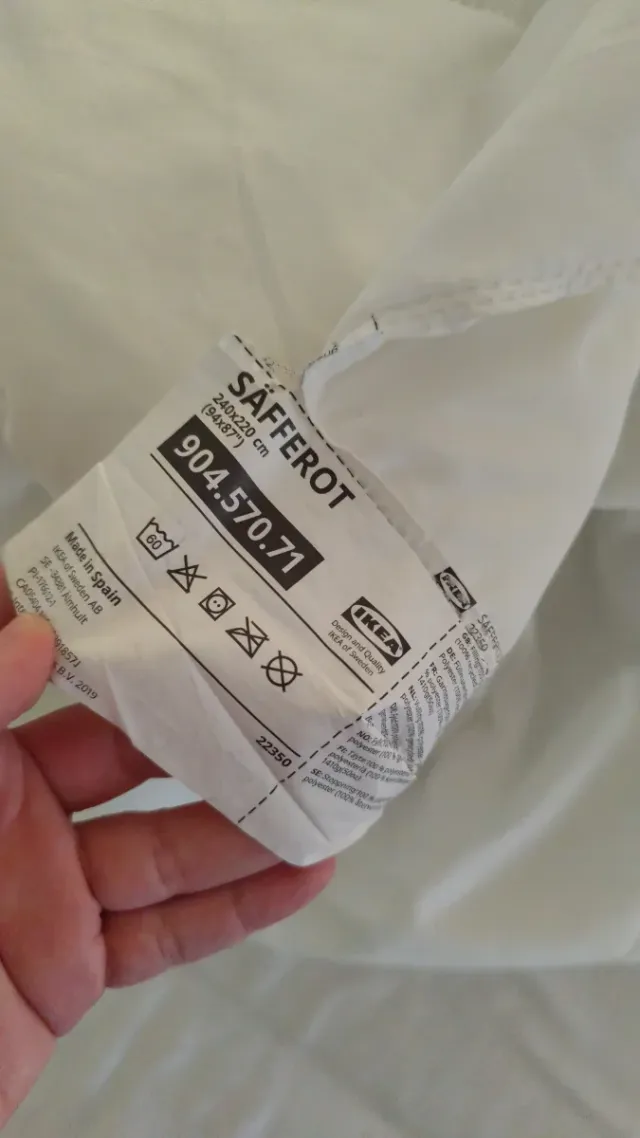 Edredón SÄFFEROT 240x220cm