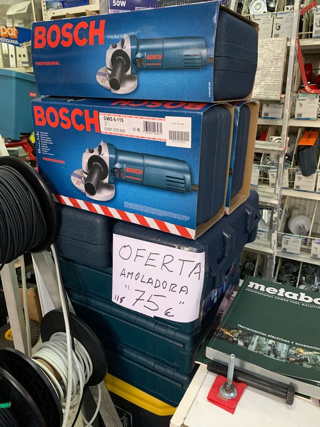 Amoladora Bosch GWS 6-115 Profesional