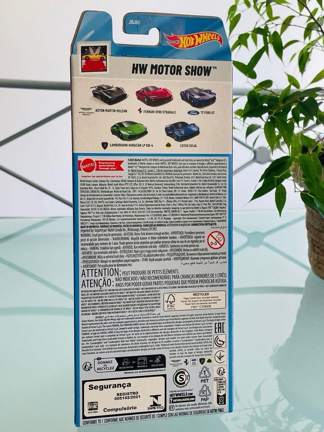 HotWheels pack 5 hw motor show