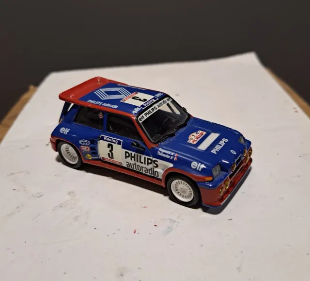 Miniatura Coche Rally Philips Renault 5 Turbo