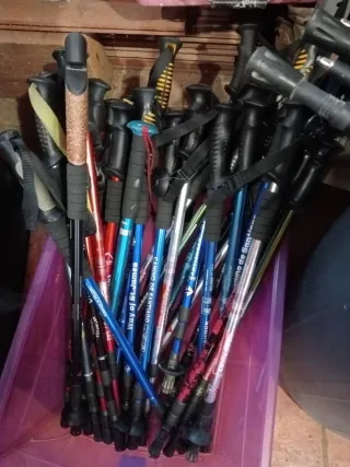 10 Bastones de Trekking Ajustables