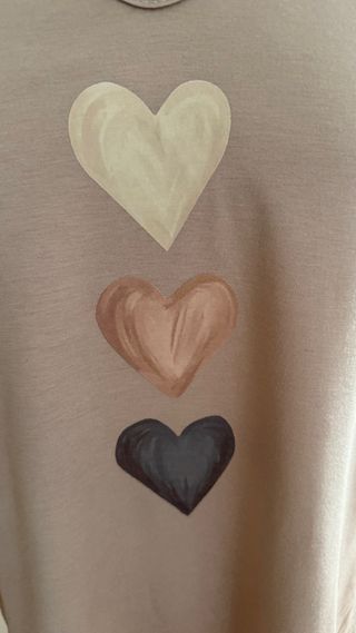 Camiseta Corazones Talla XXXL