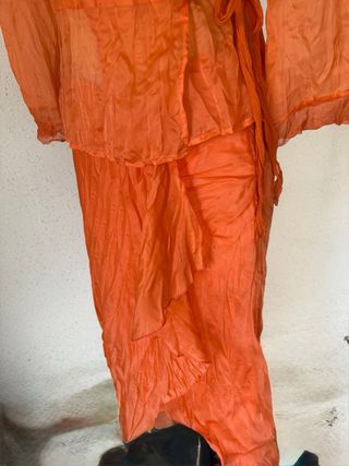 Conjunto Massimo Dutti naranja