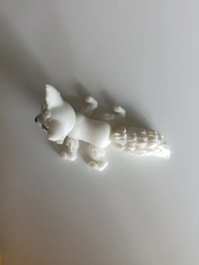 Figura Zorro Blanco 3D