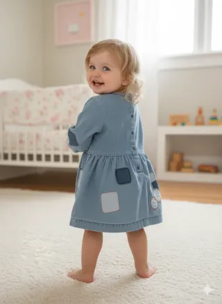 Abito in jeans Stella McCartney 12 mesi