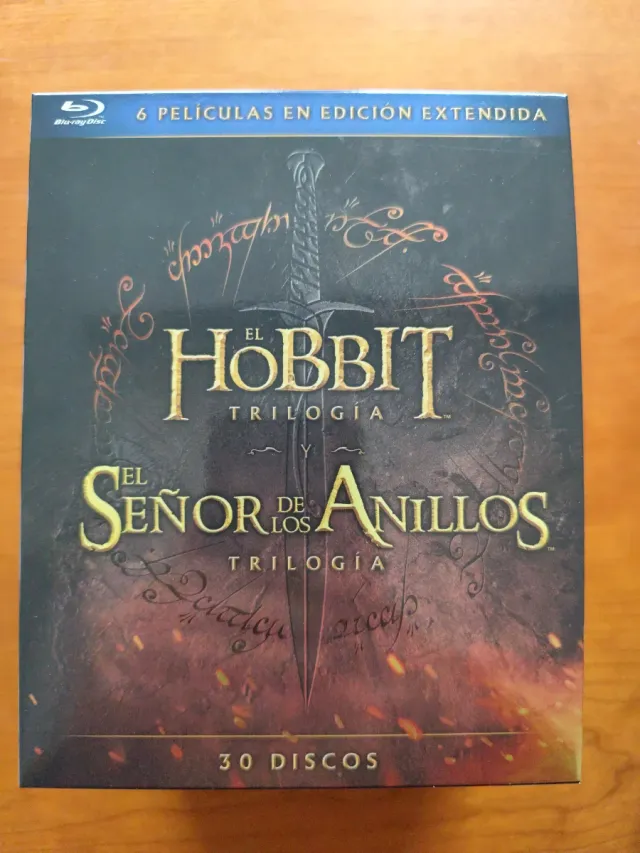 El Hobbit + El Señor de los Anillos Blu-ray