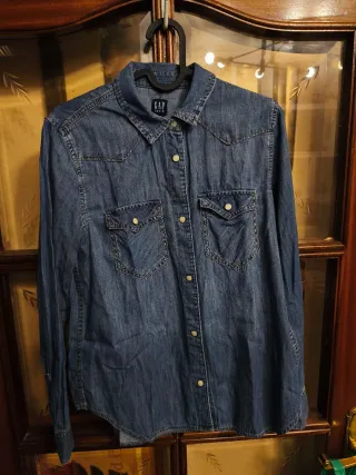 Camisa vaquera Gap mujer