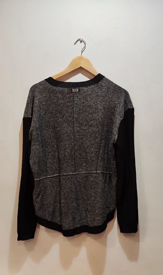 Chaqueta punto doble botonadura mujer