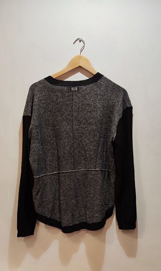 Chaqueta punto doble botonadura mujer