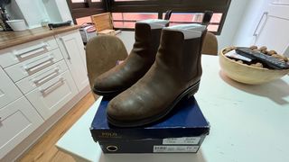 Botas Polo Ralph Lauren ante marrón Talla 42