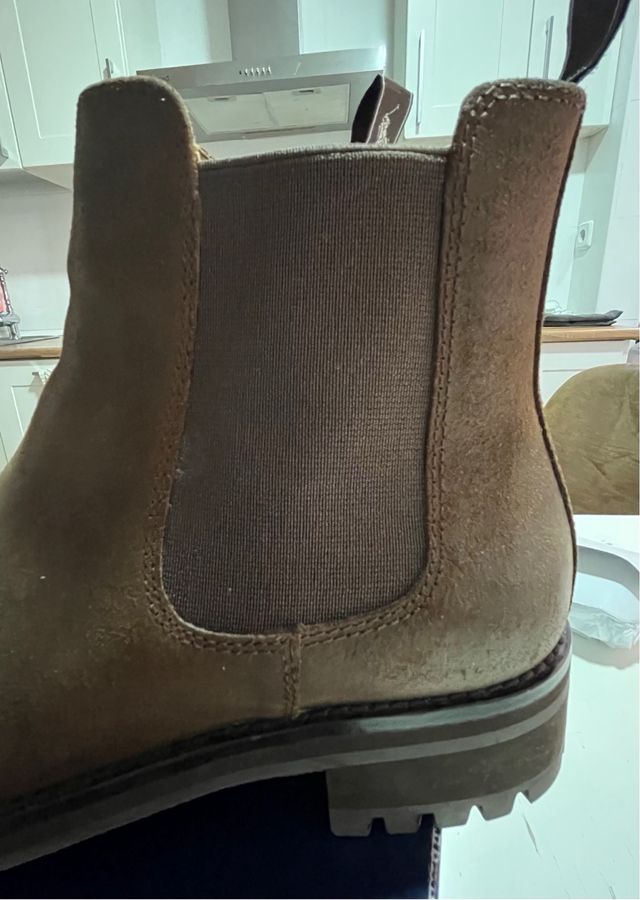 Botas Polo Ralph Lauren ante marrón Talla 42