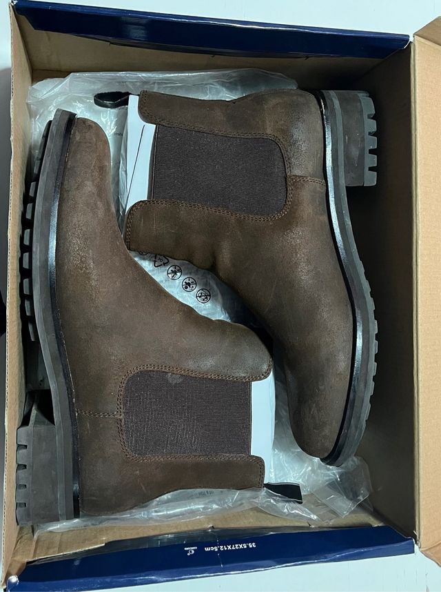 Botas Polo Ralph Lauren ante marrón Talla 42