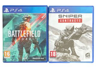 Pack Juegos PS4 Battlefield 2042 y Sniper Contract