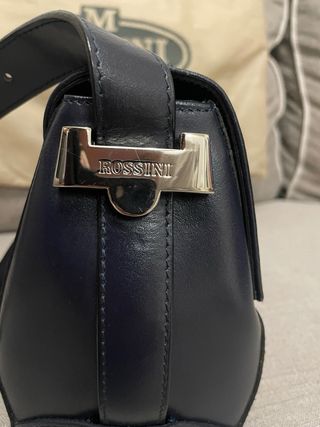 Borsa Pelle Rossini Blu