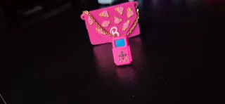Bolso & bálsamo labial + consola Barbie