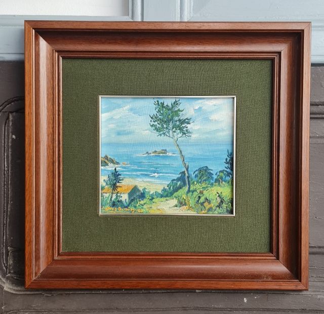 Oleo Leyra Domínguez Playa San Jorge