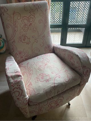 2 Butacas y 1 Sillón Tapizado Alta Calidad