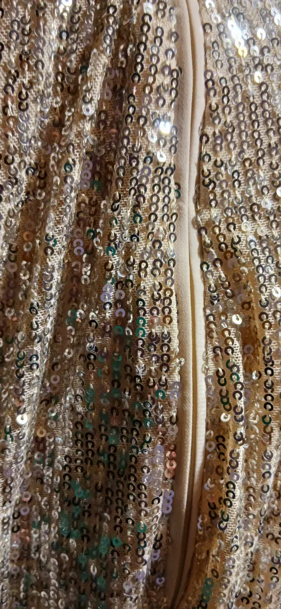 Falda Lentejuelas Larga Talla M H&M