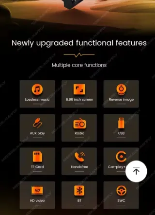 Radio Coche GPS CarPlay Android Auto