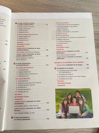 LIBRO DE LENGUA Y LITERATURA DE 2 DE BACHILLERATO
