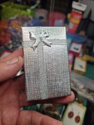 Pendientes Piedra Luna y Turmalina Sandia