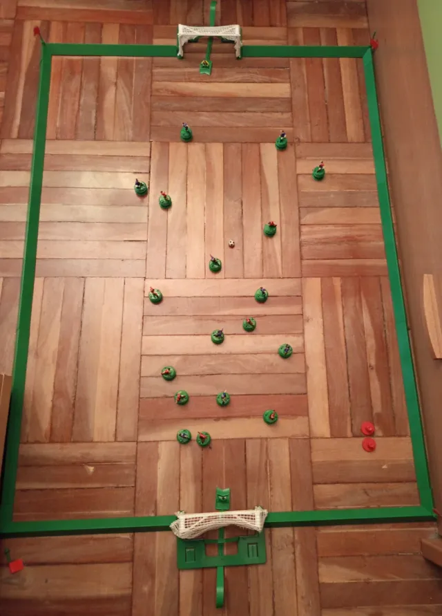 Juego futbolín Pro Action antiguo