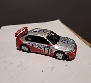 Miniatura Coche Rally Hyundai WRC