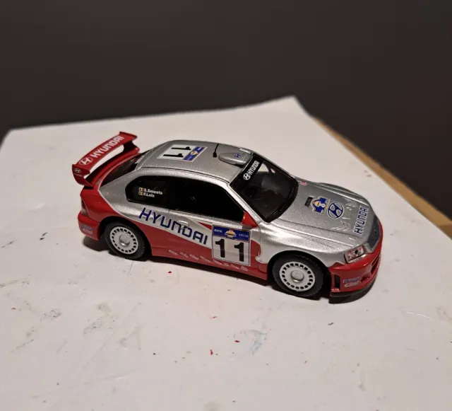 Miniatura Coche Rally Hyundai WRC