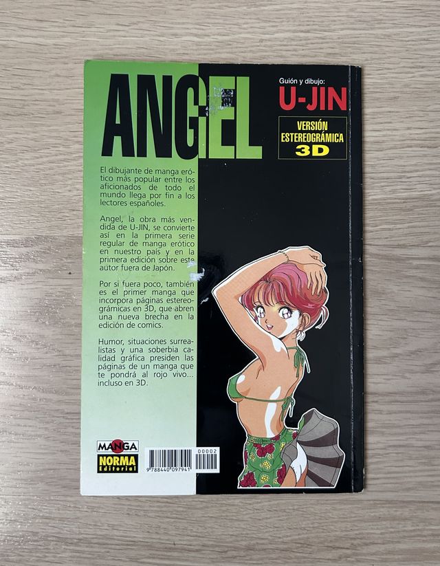 Manga erotico Angel U-Jin años 90
