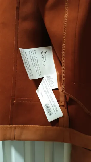 Cazadora Sfera antelina color teja Talla S