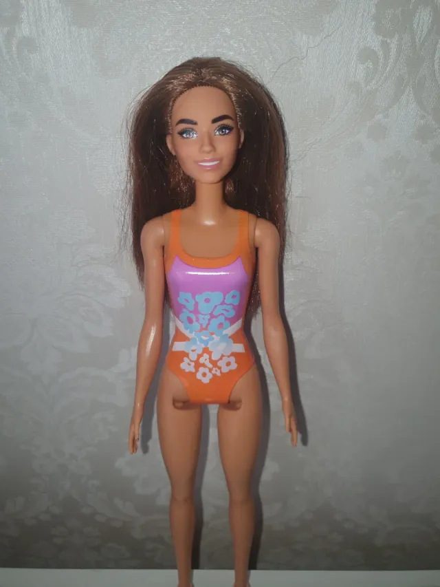 Bambola Barbie costume da bagno