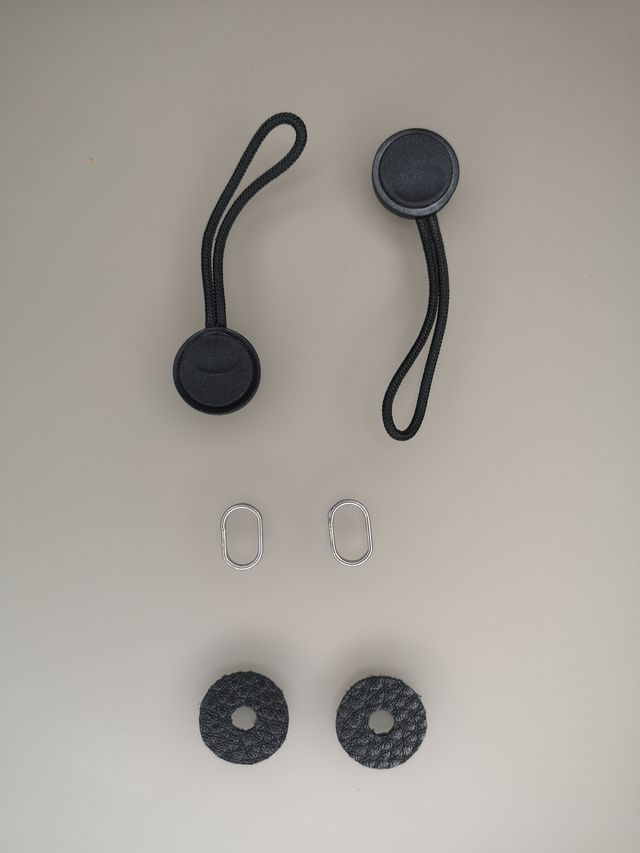 Tracolla fotocamera sgancio rapido blu