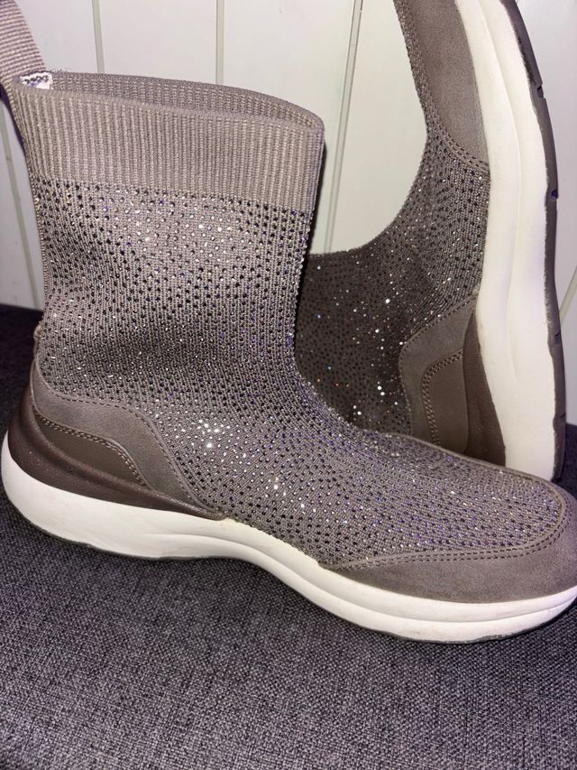 Botín elástico mujer