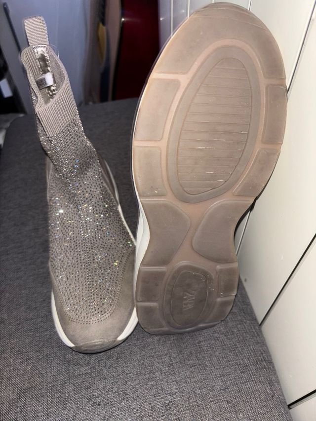 Botín elástico mujer