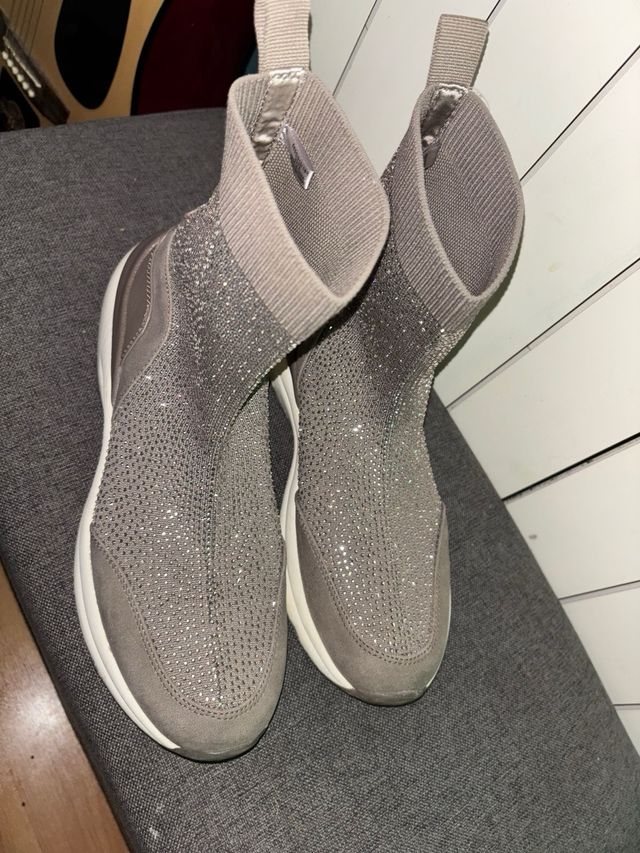 Botín elástico mujer