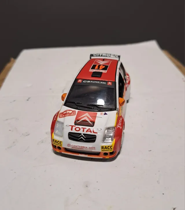 Miniatura Coche Rally Citroën C2 Sordo