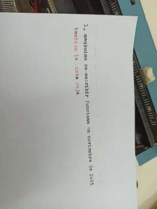 Máquina de escribir Olivetti Studio 46