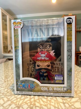 Funko Pop! Gol D. Roger 1379 Wanted poster