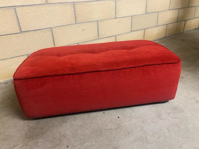 Puff sofa rectangular de calidad 95x50x35cm