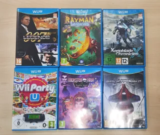 Confezione 6 Giochi Wii U